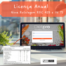 Dietpro Rotulagem Nutricional - Licença Anual - Download